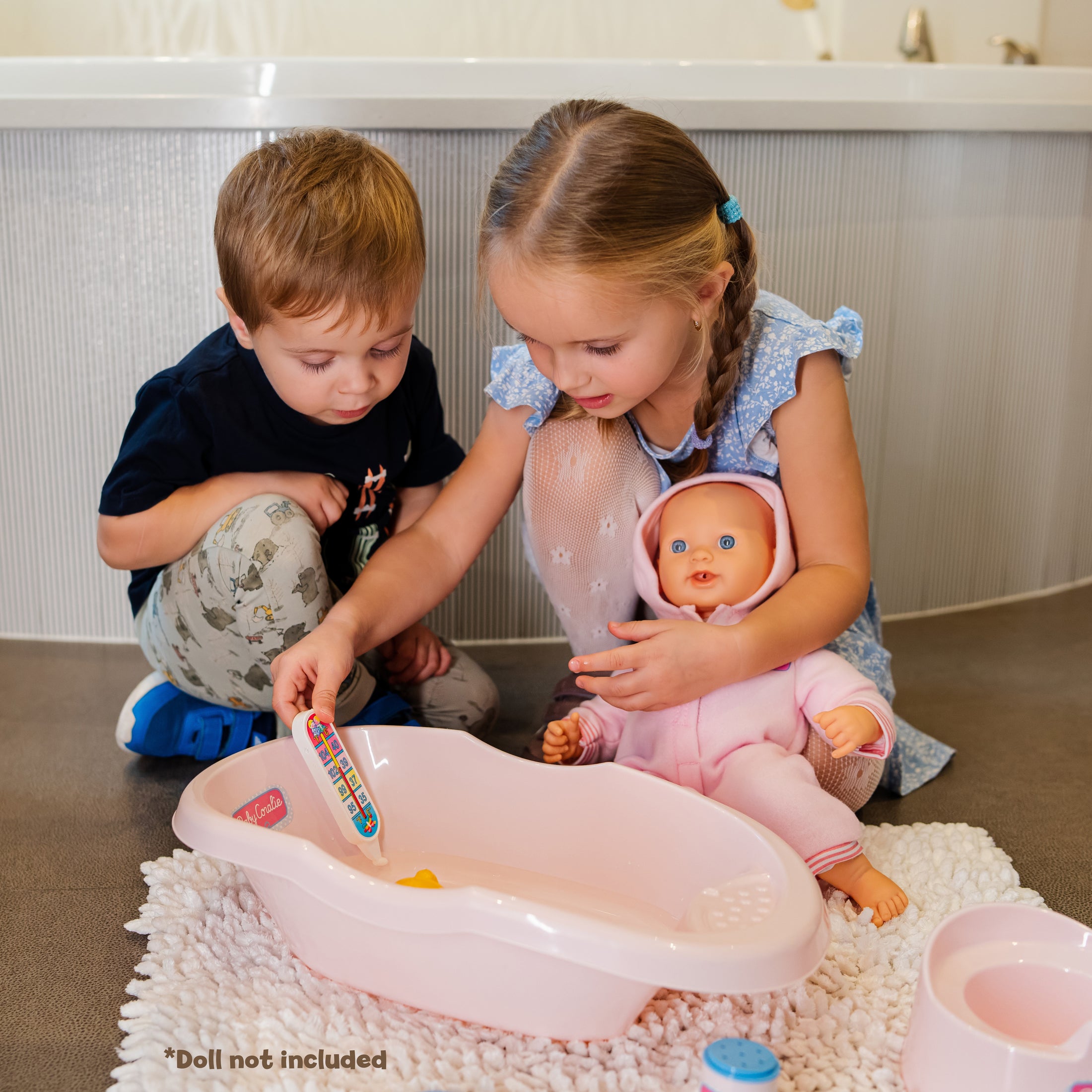 Badewannen-Set mit Zubehör