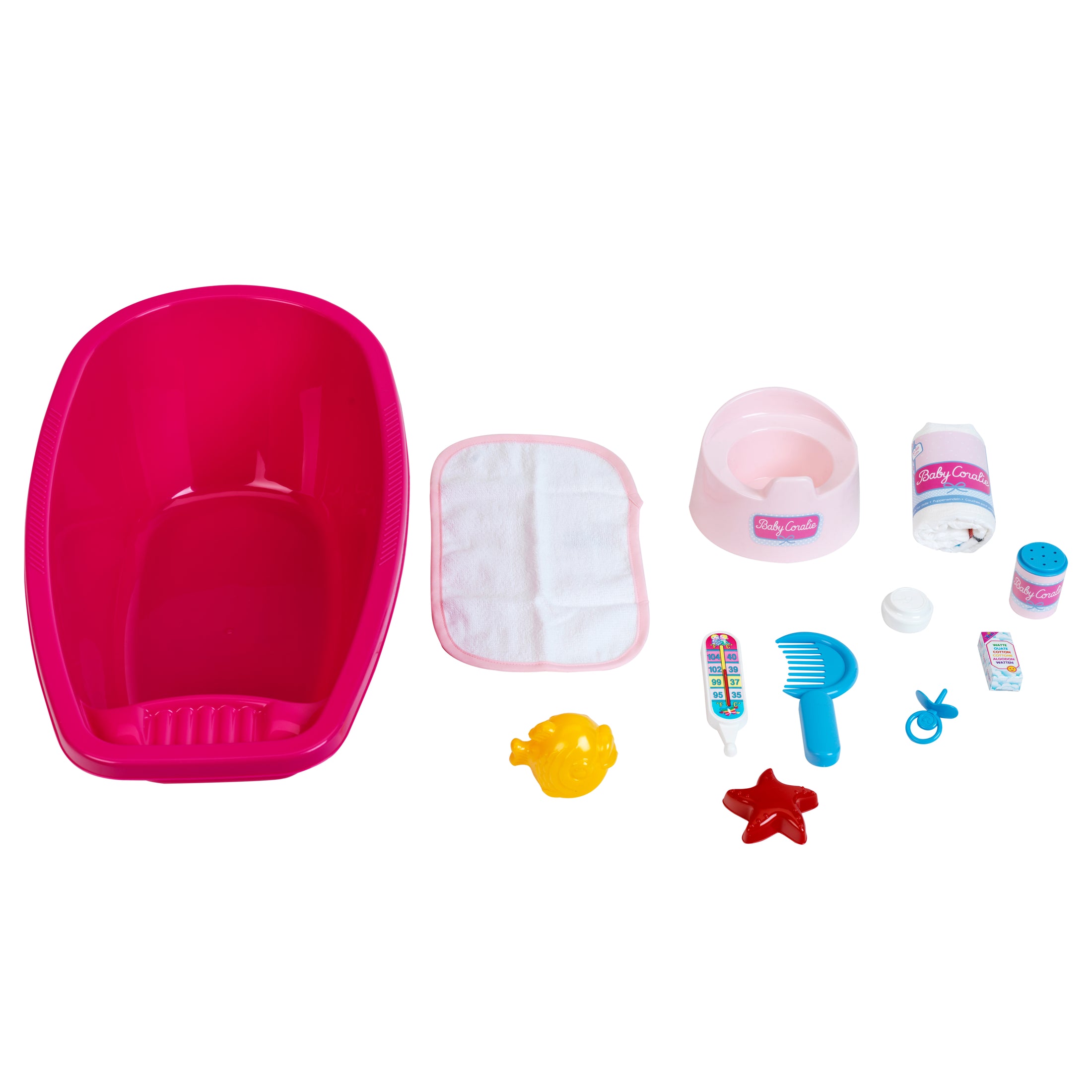 Großes Badewannen-Set