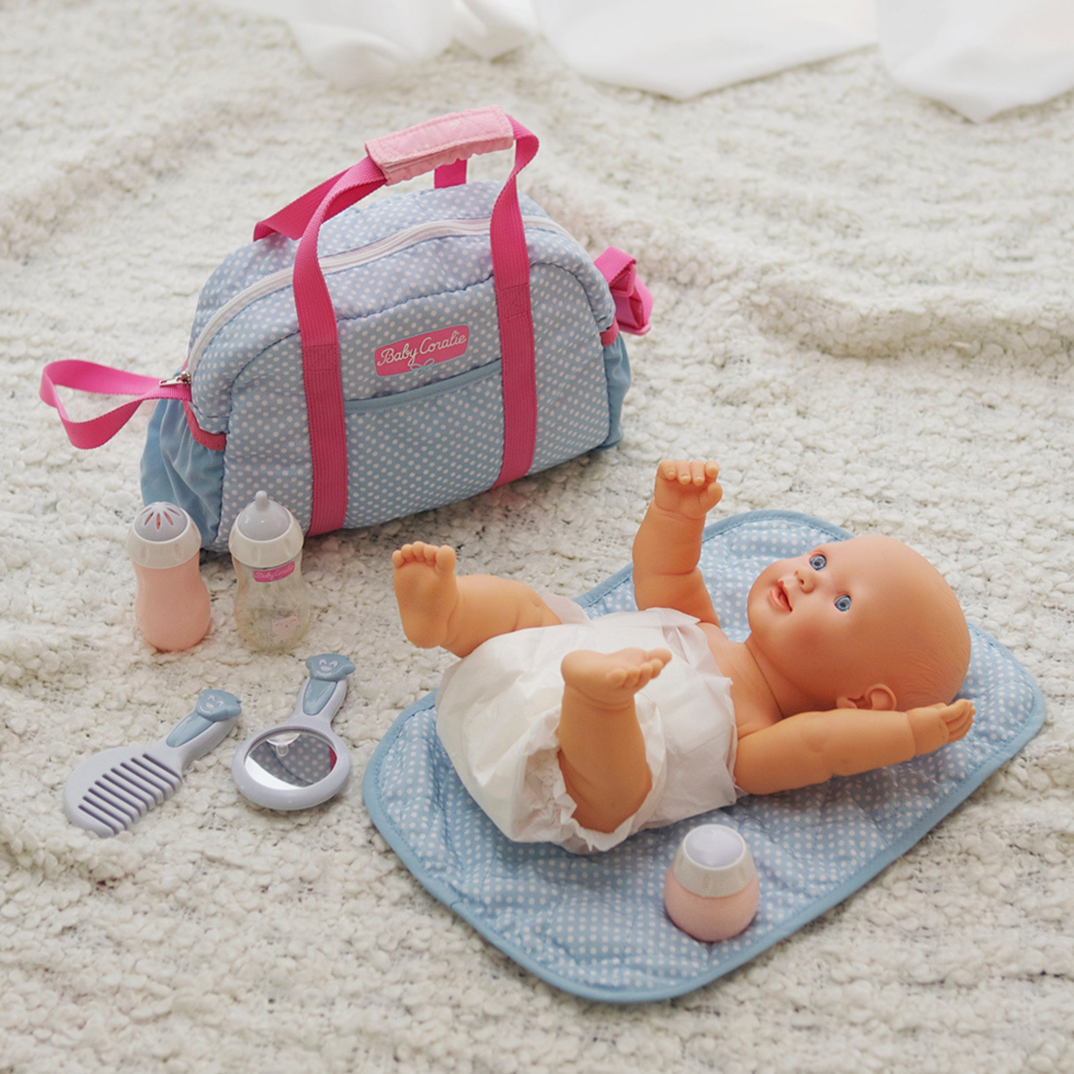 Wickeltasche mit Zubehör