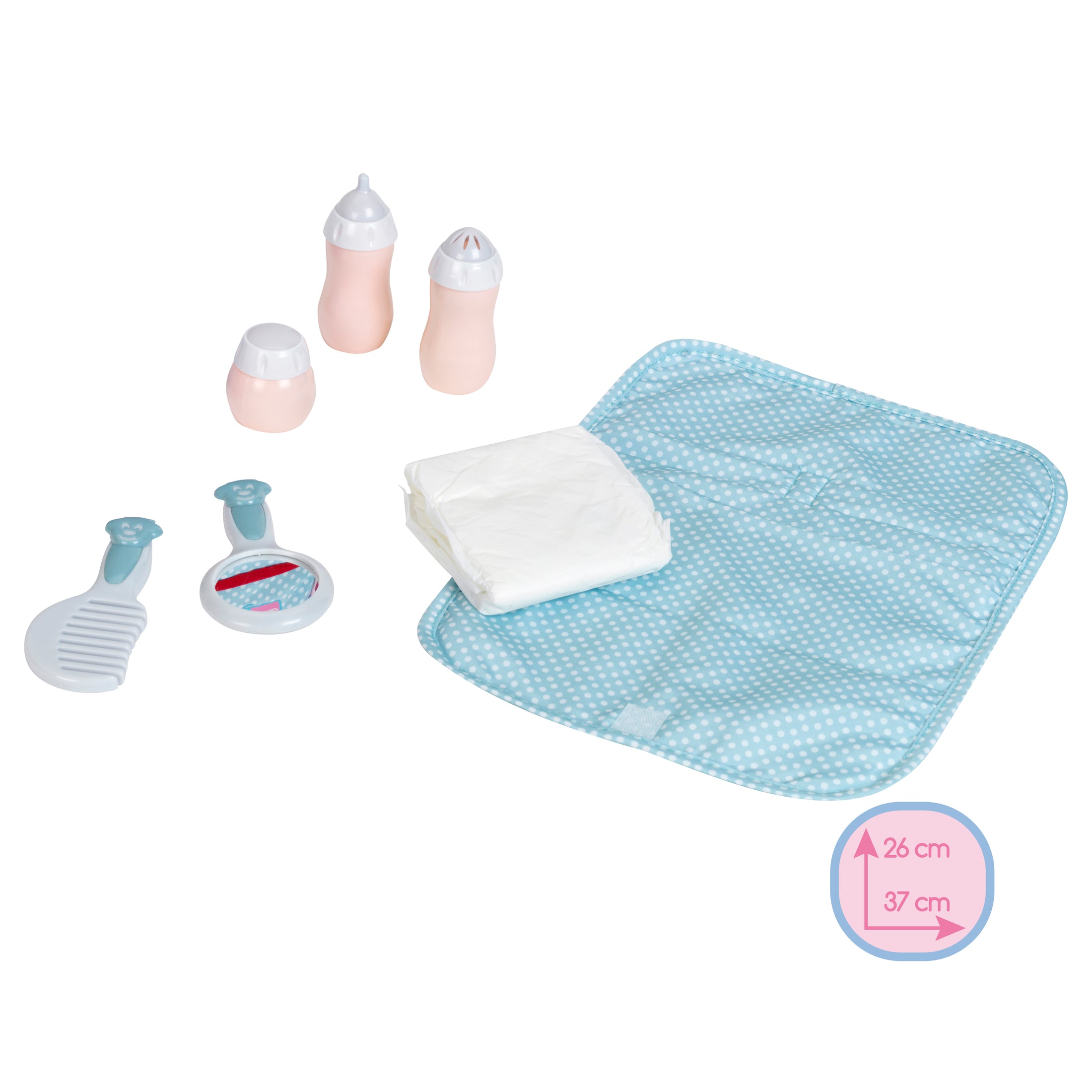 Wickeltasche mit Zubehör