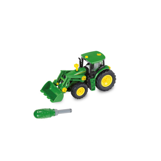 Traktor mit Frontlader und Gewicht, 1:24