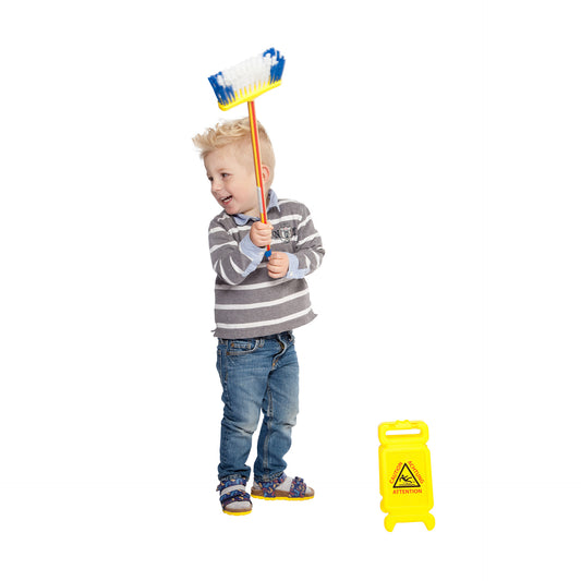 Wischmopp-Set Rutschgefahr