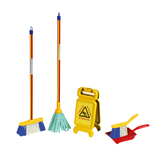 Wischmopp-Set Rutschgefahr
