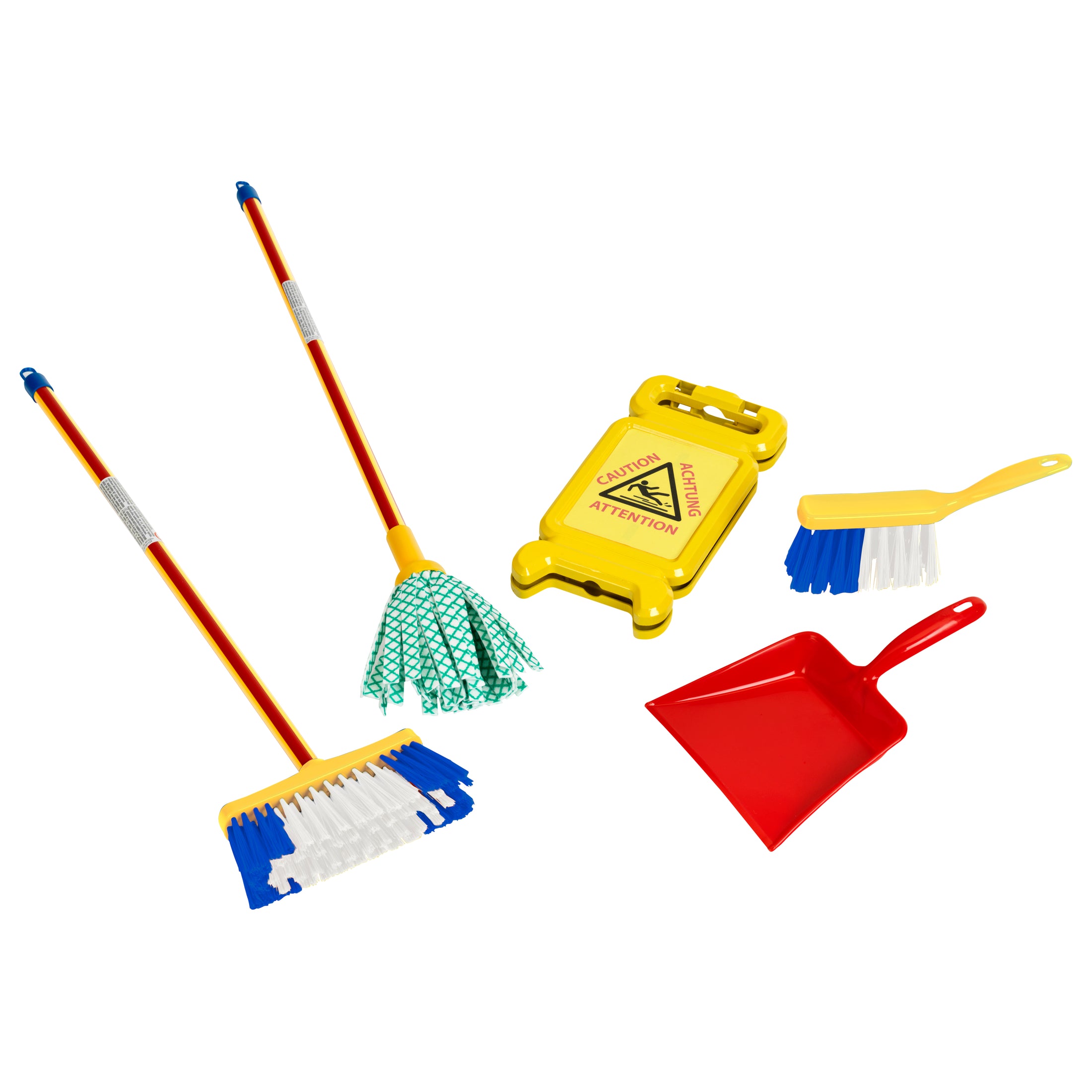 Wischmopp-Set Rutschgefahr