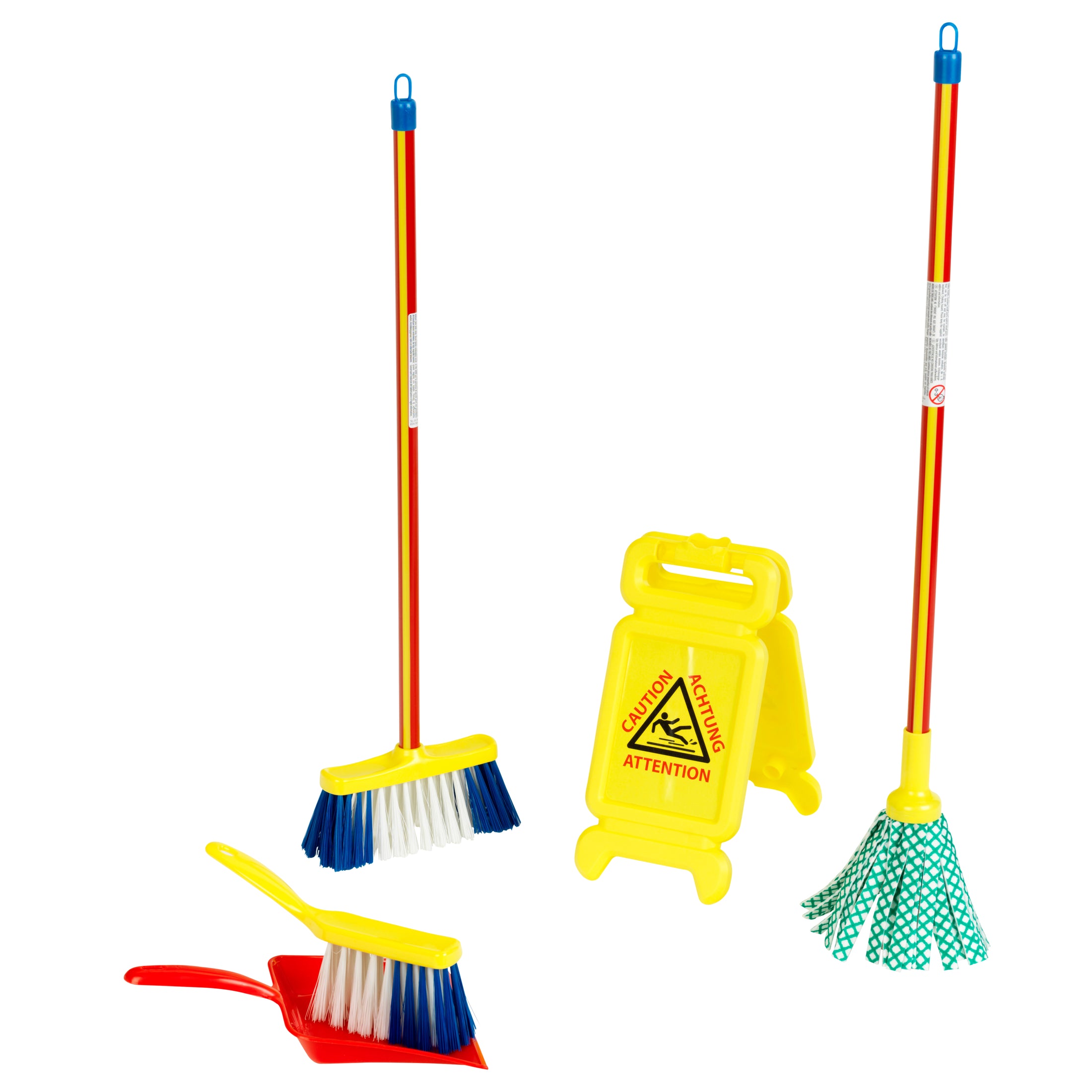 Wischmopp-Set Rutschgefahr