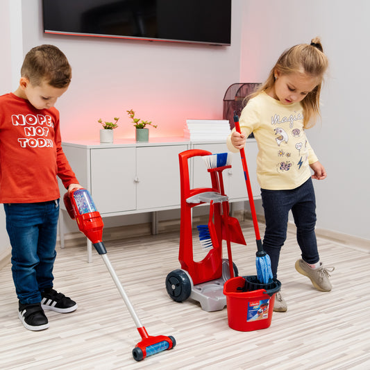 Besenwagen, Staubsauger "Upright" 3in1