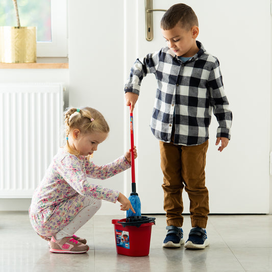 Wischmopp-Set mit Eimer und Aufsatz
