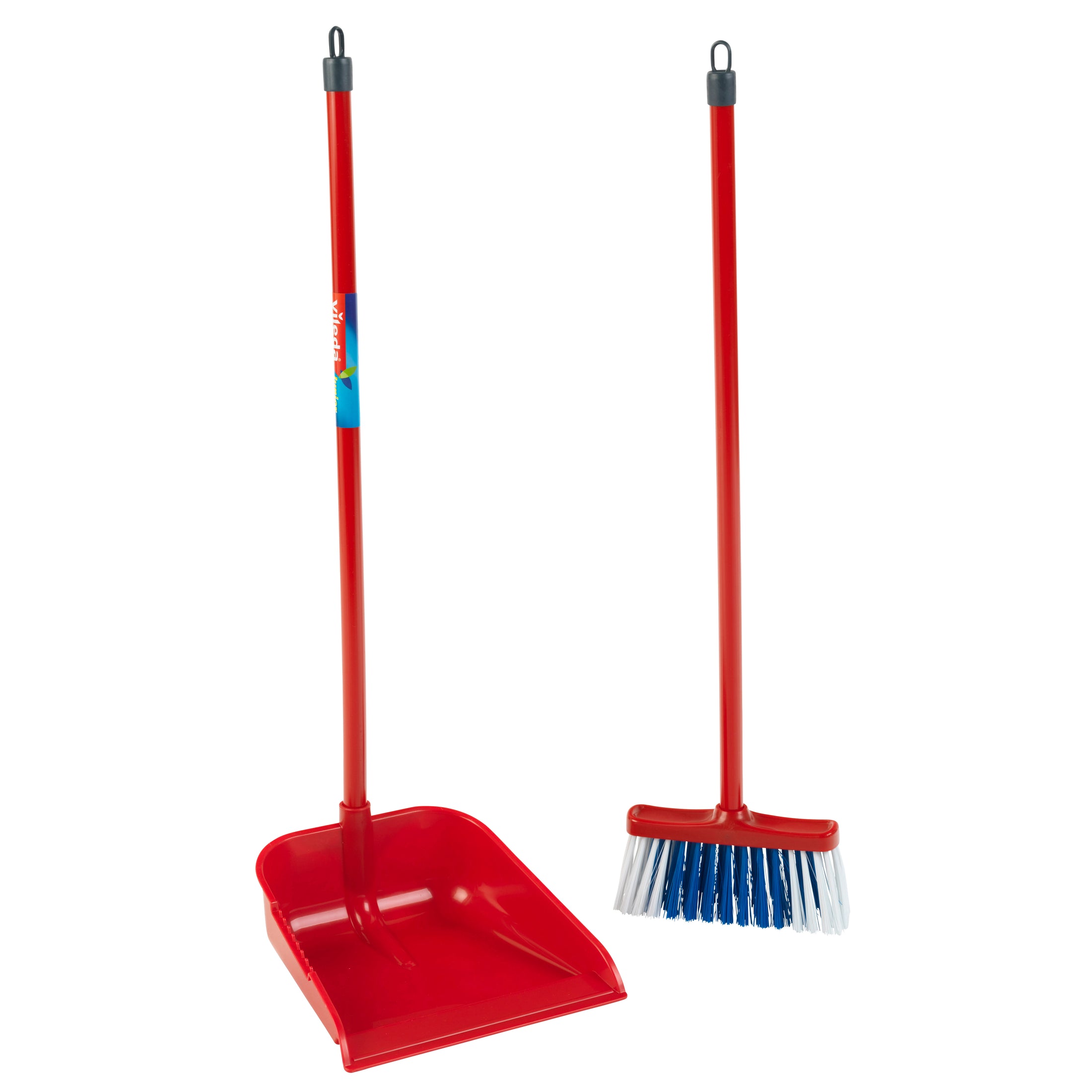 Stielschaufel mit Besen