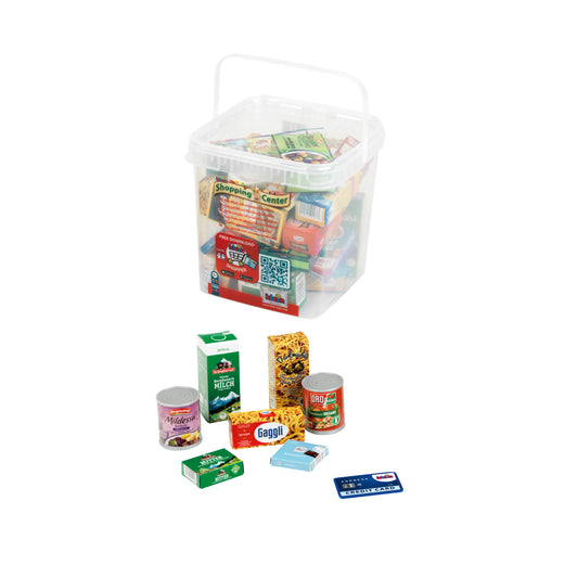 große Box gefüllt mit Produkten DE