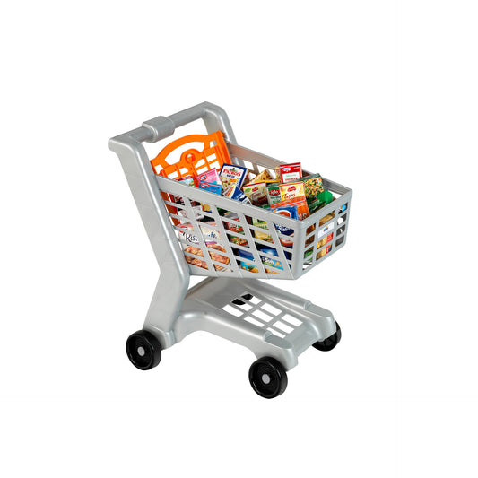 Einkaufswagen gefüllt mit Produkten DE