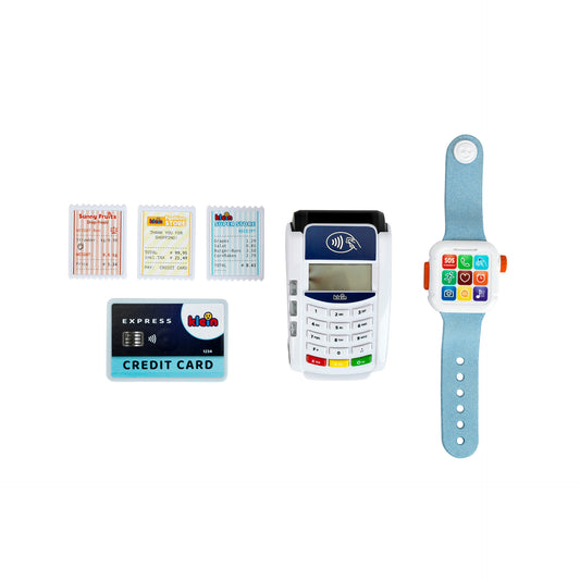 PoS Terminal und Smart Watch, mit Licht, Sound und kontaktloser Bezahlfunktion