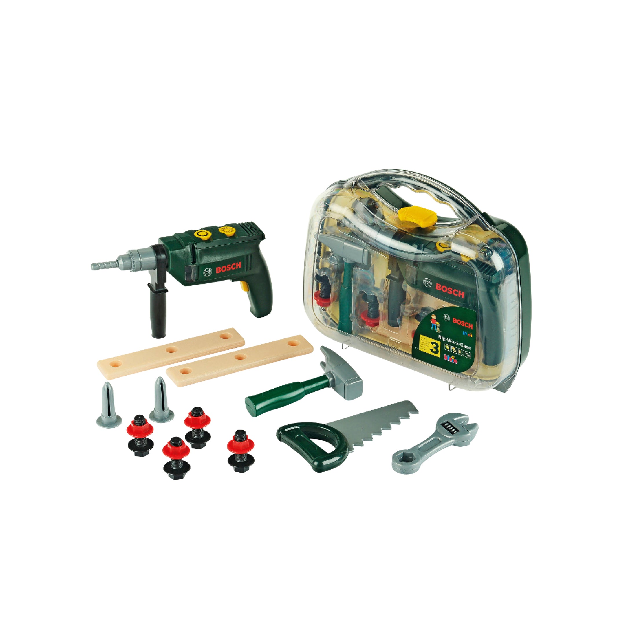 Werkzeugkoffer mit Bohrmaschine