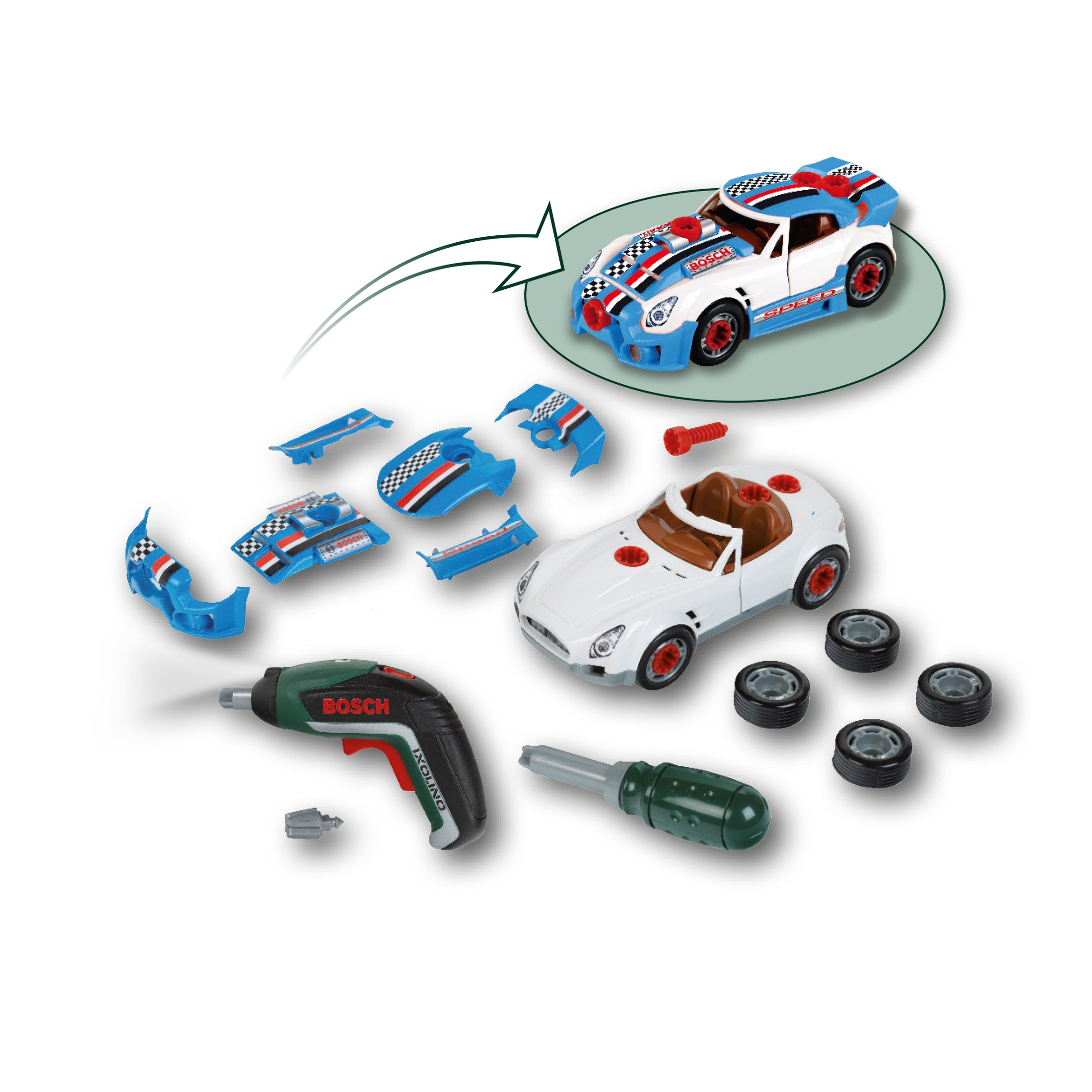 Car tuning set mit Ixolino II