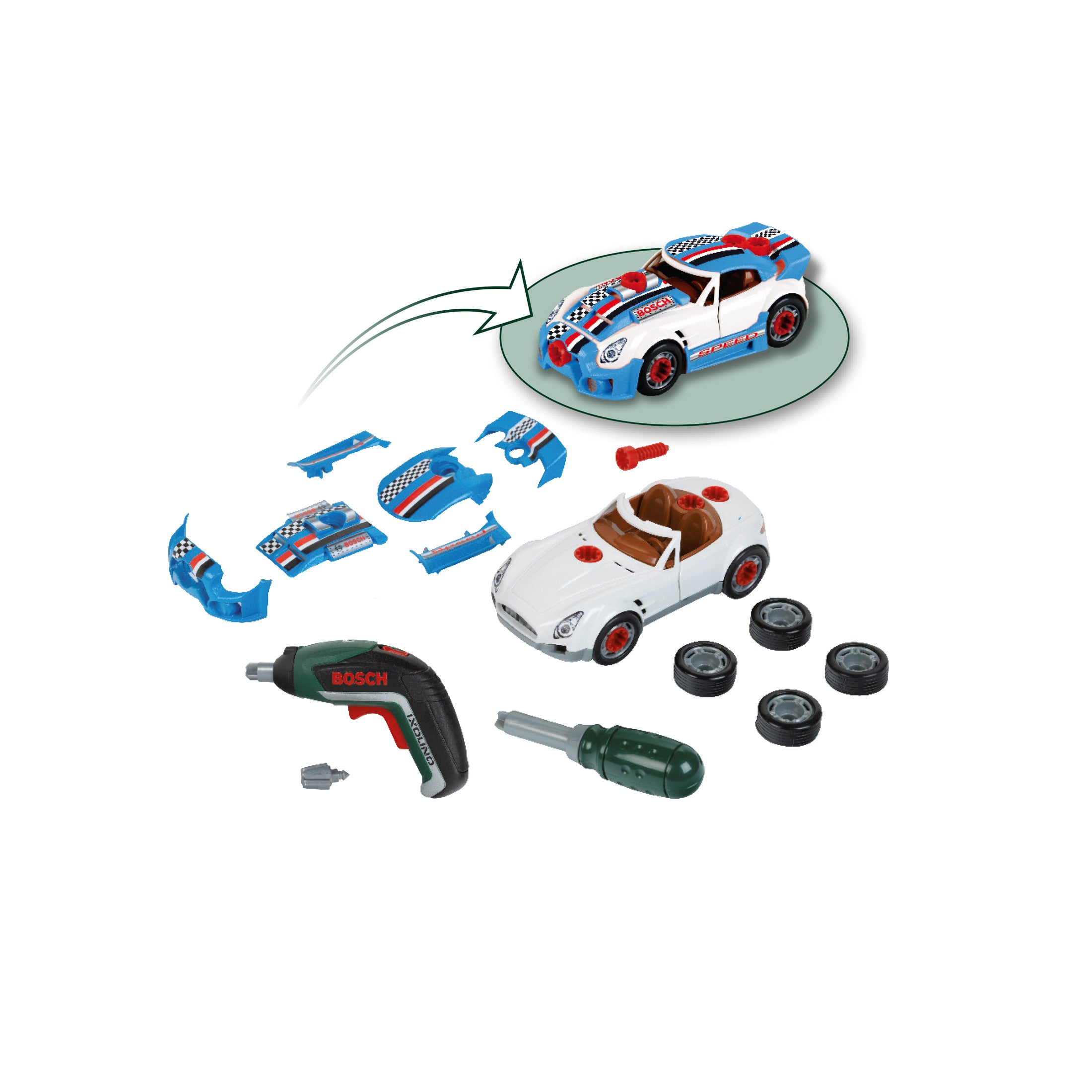 Car tuning set mit Ixolino II