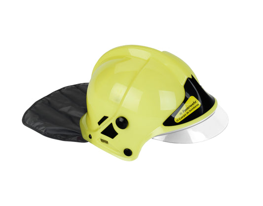 Feuerwehrhelm mit Visier, phosphoreszierend