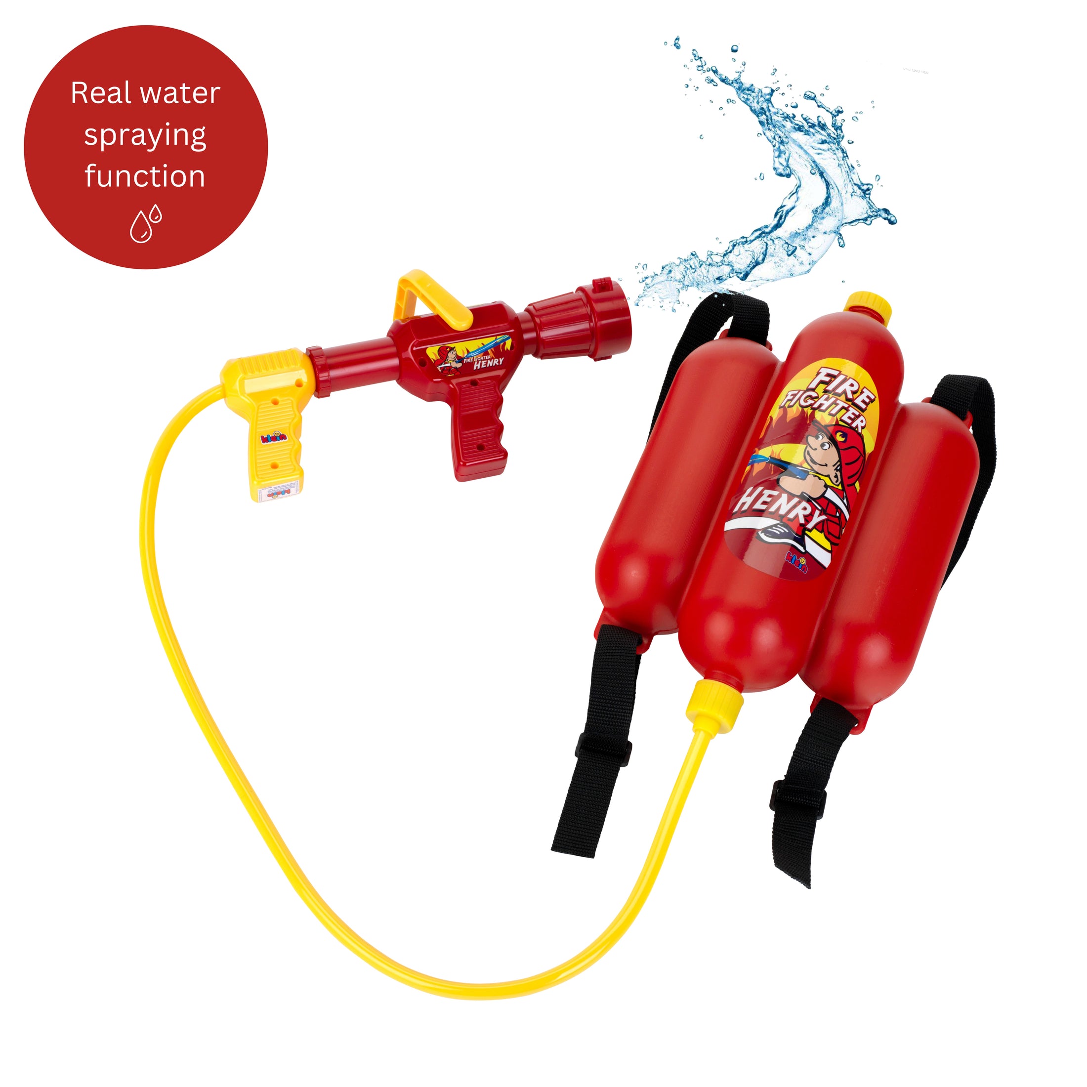 Feuerwehr Lanze mit Wassertank
