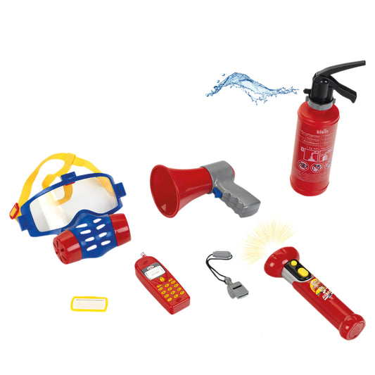 Feuerwehrset mit Maske, 7-tlg.
