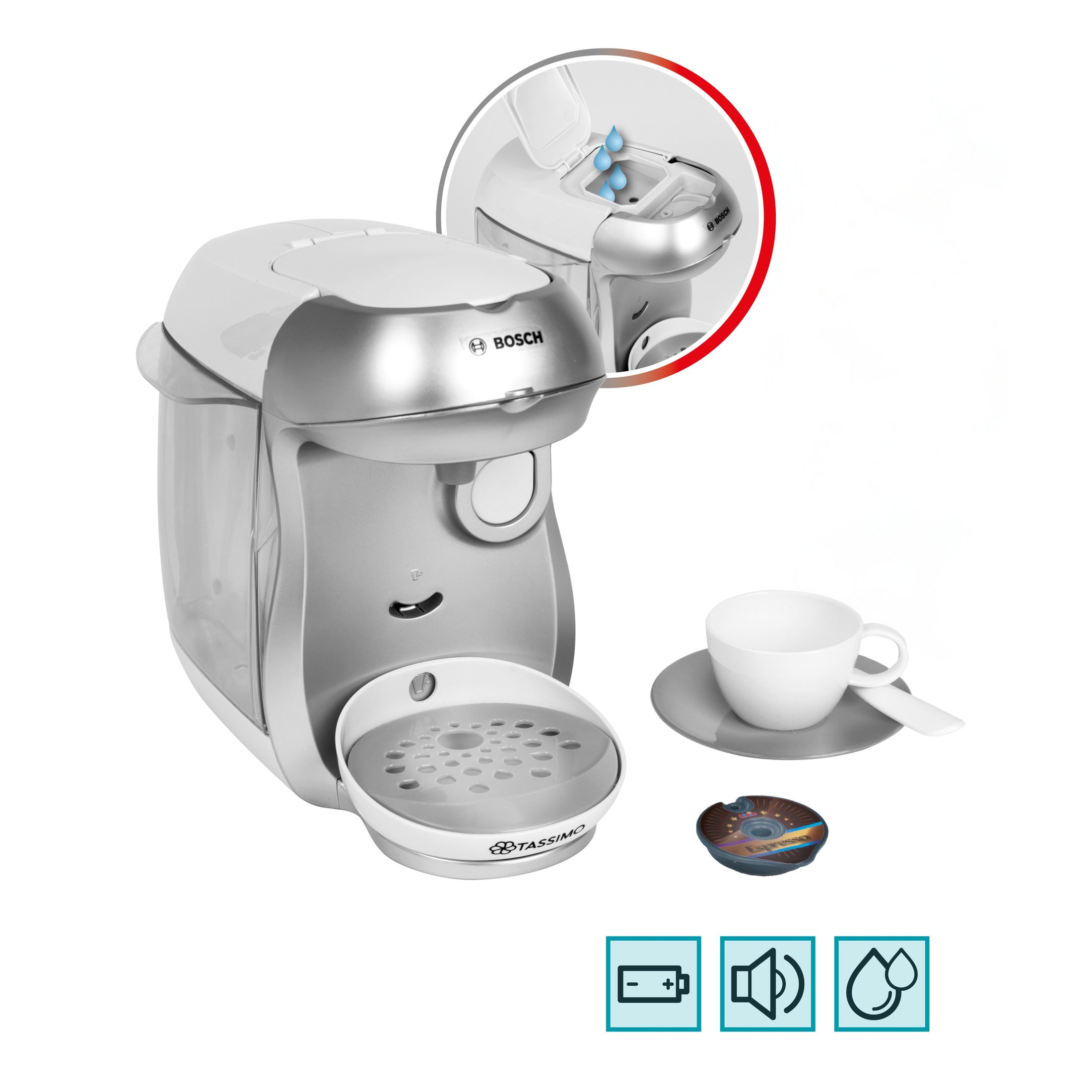 Espressomaschine "Tassimo Happy", silber