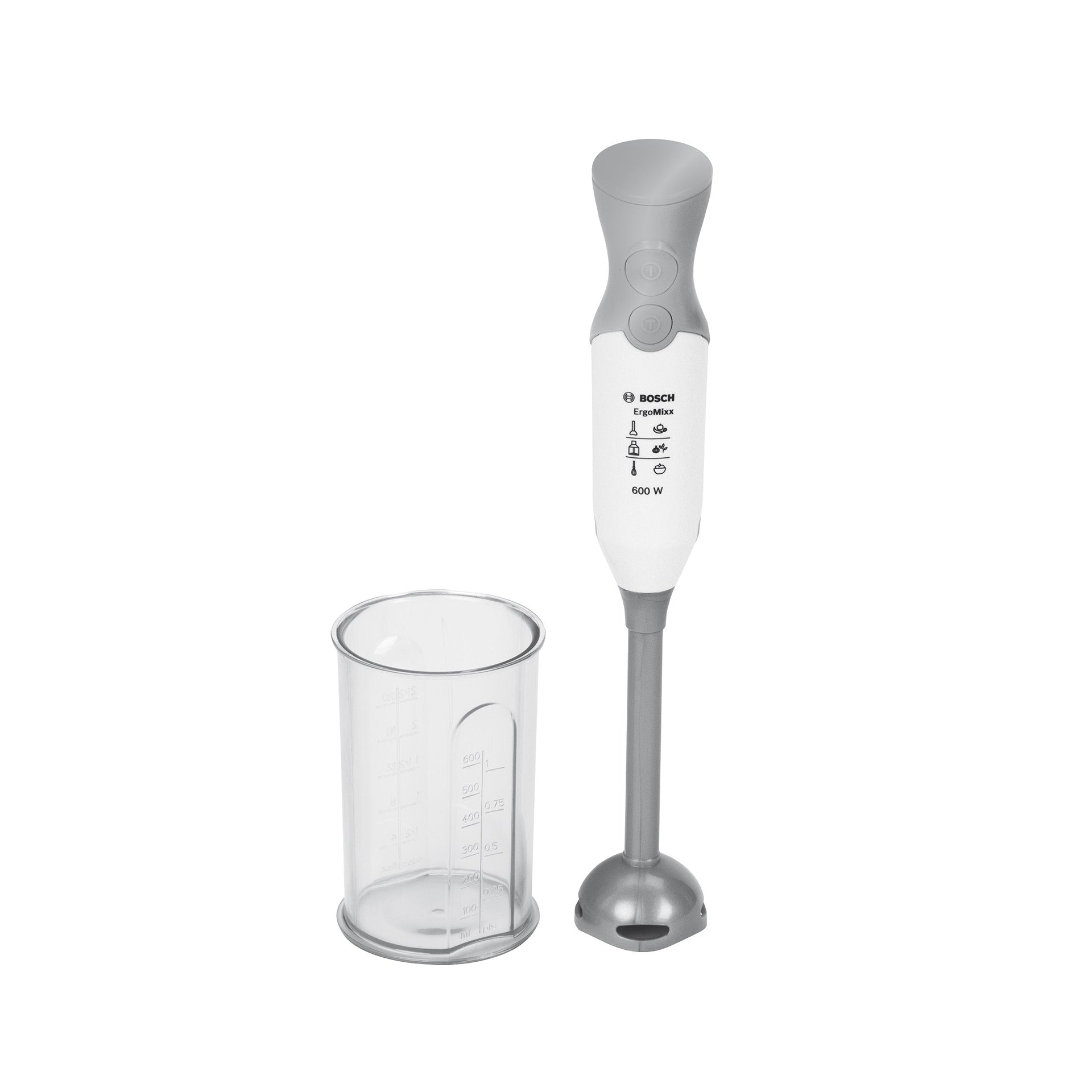 Stabmixer, silber