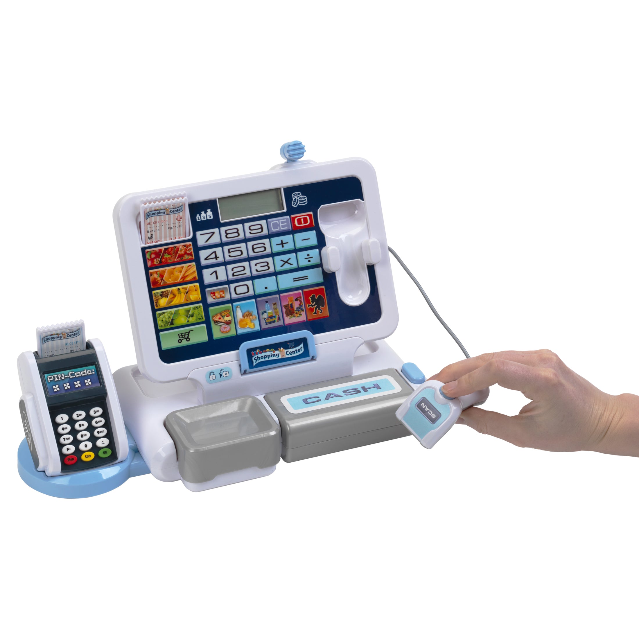 Tablet & Kassenstation mit elektronischen Funktionen
