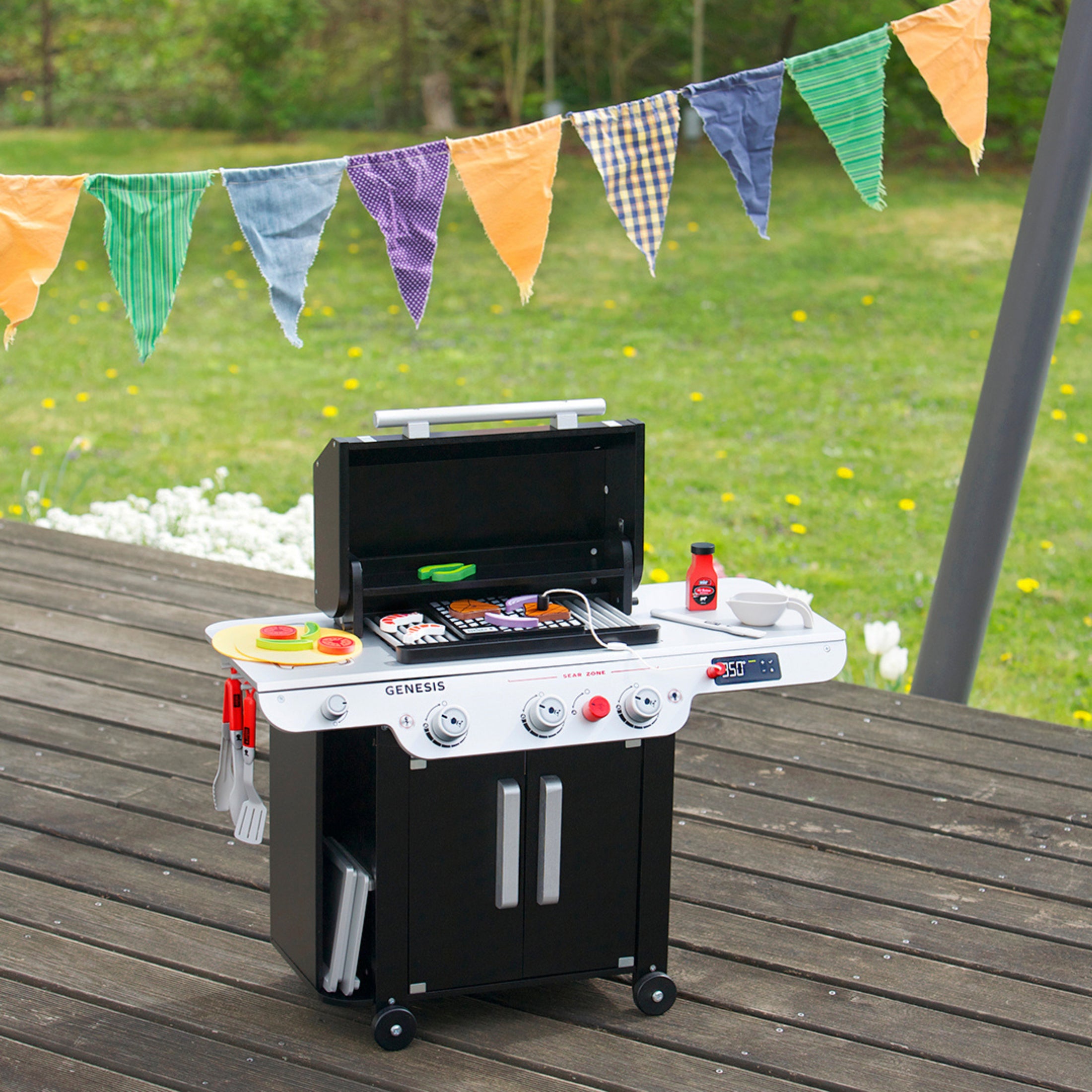 Grill - Genesis, Holz