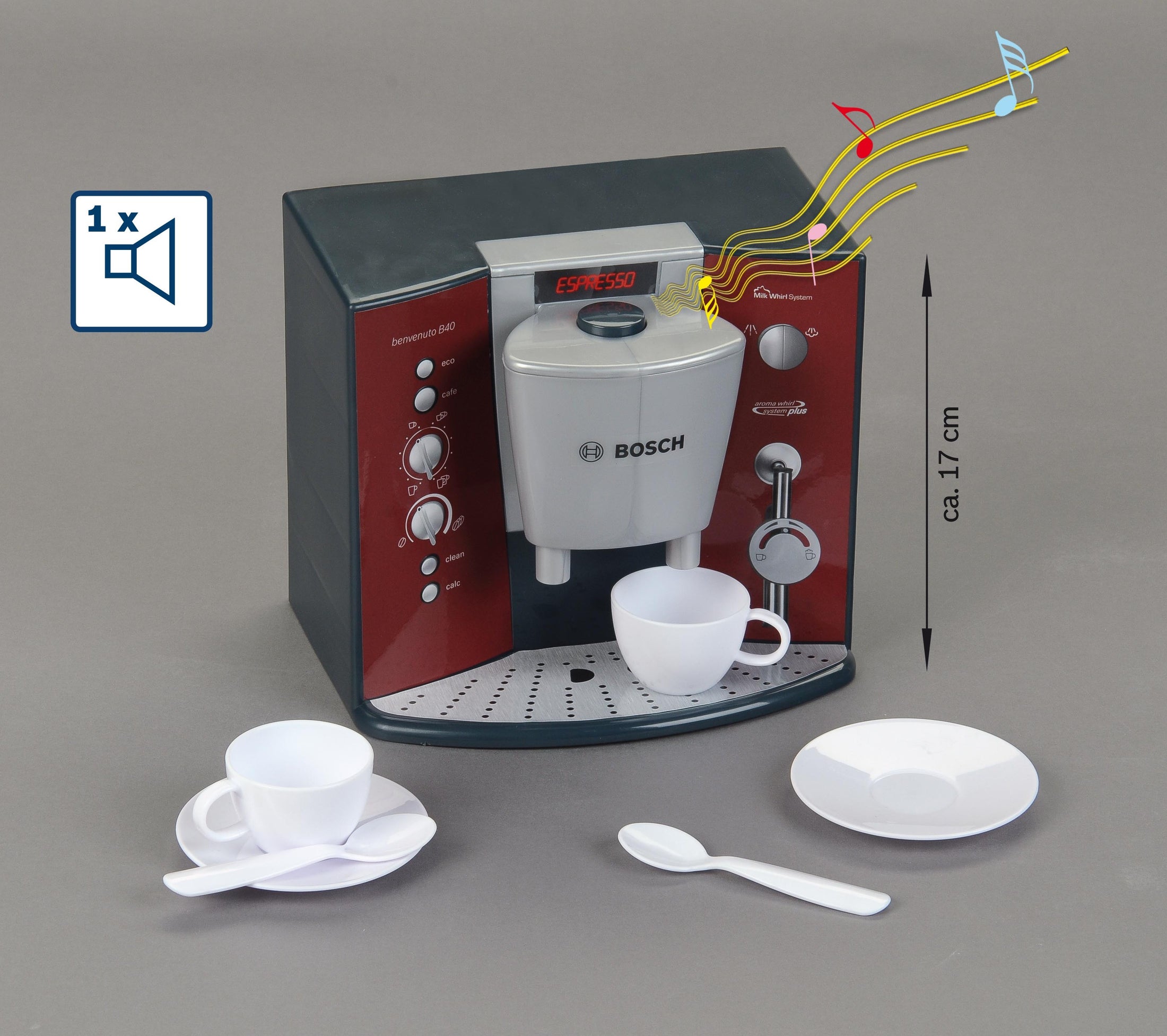 Kaffeemaschine mit Sound