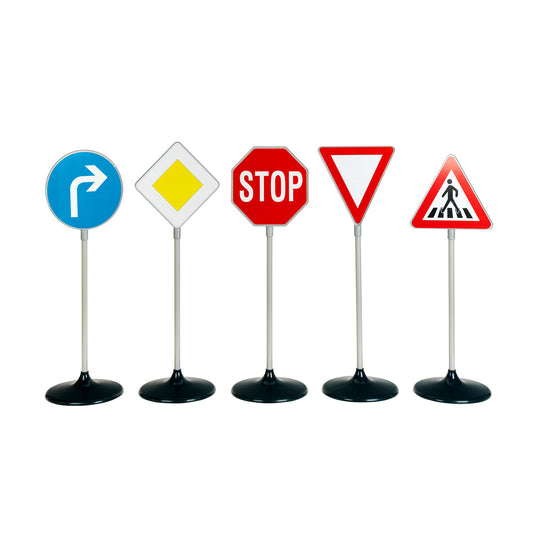 Verkehrsschilder-Set, 5-tlg.