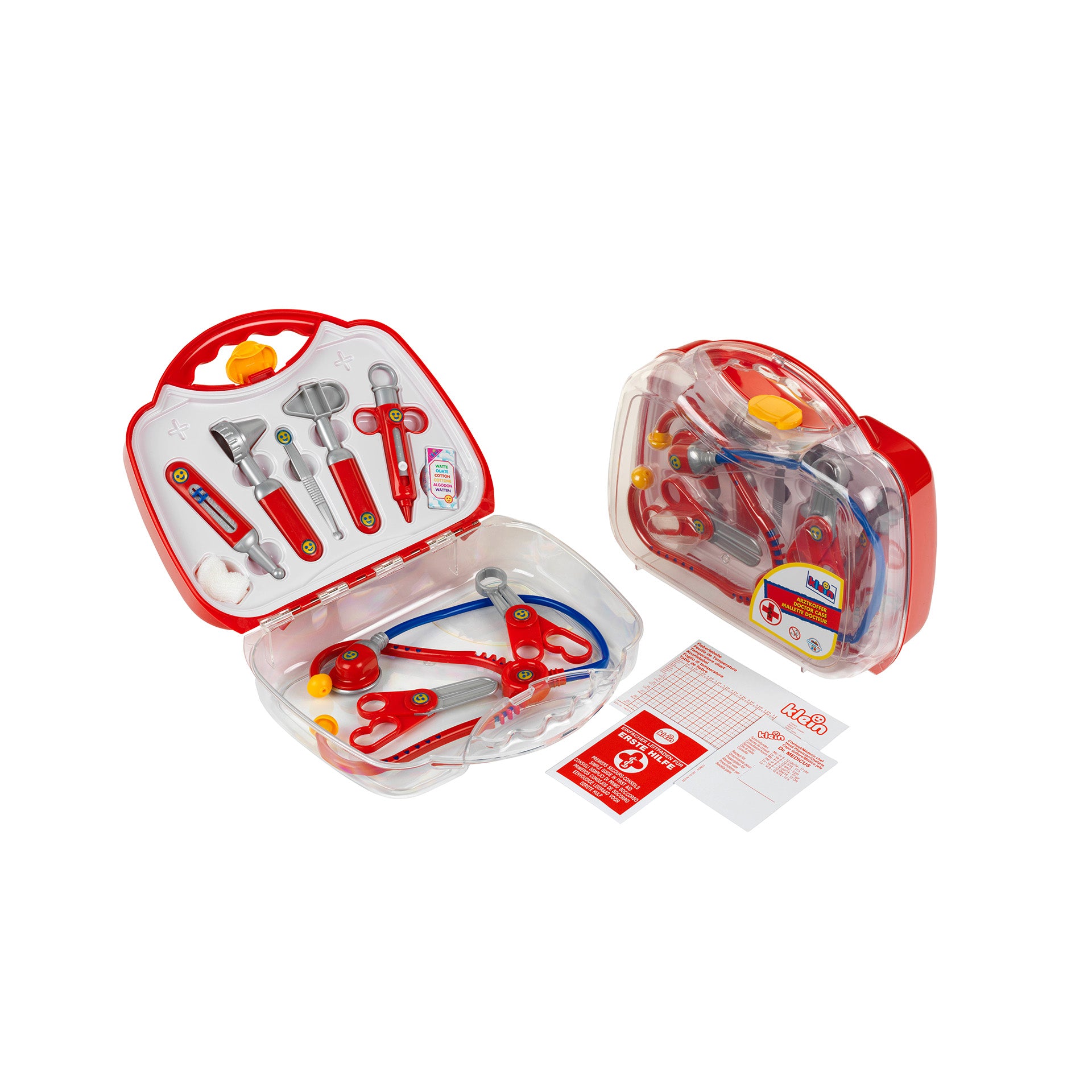 Arztkoffer, mittel, transparent