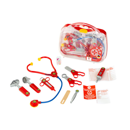 Arztkoffer, mittel, transparent